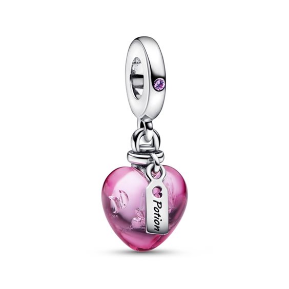 Charm Pandora Donna Pandora Moments in Argento Cristallo 792509C01 - 792509C01